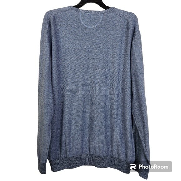 Raffi Mens 2-in-1 Reversible Long Sleeve Henley Shirt Size Large - Picture 2 of 13